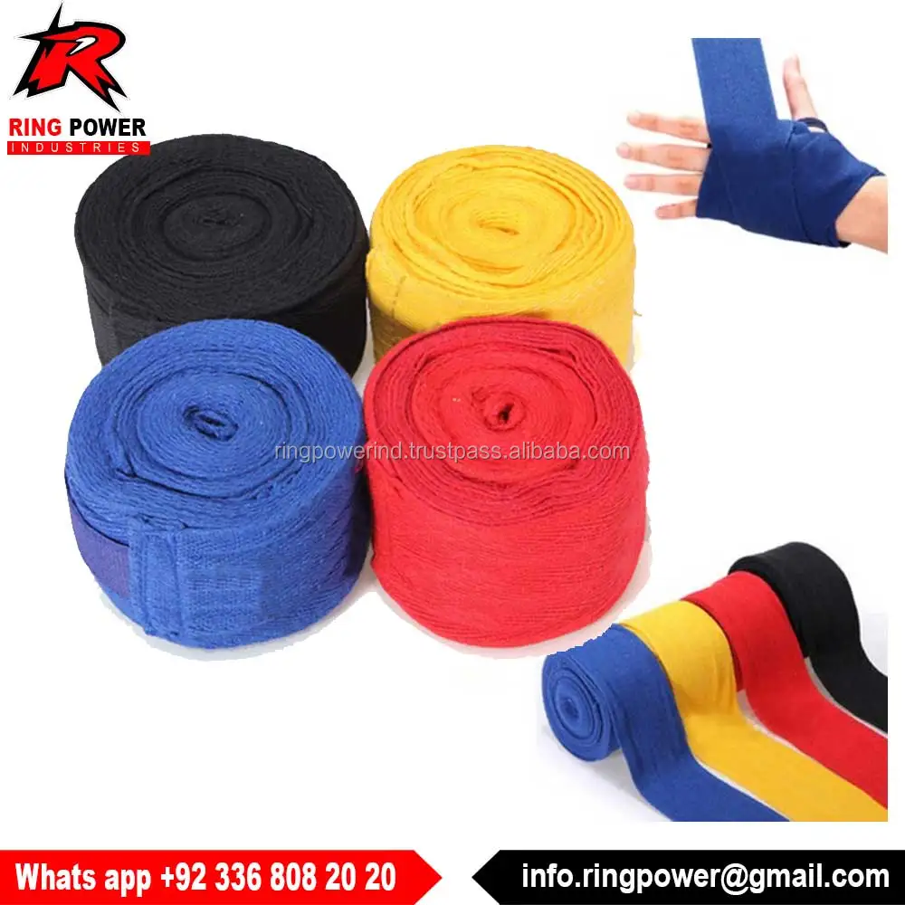 Stretchable Polyester Cotton Hand Wraps For Sale High Quality Comes In
