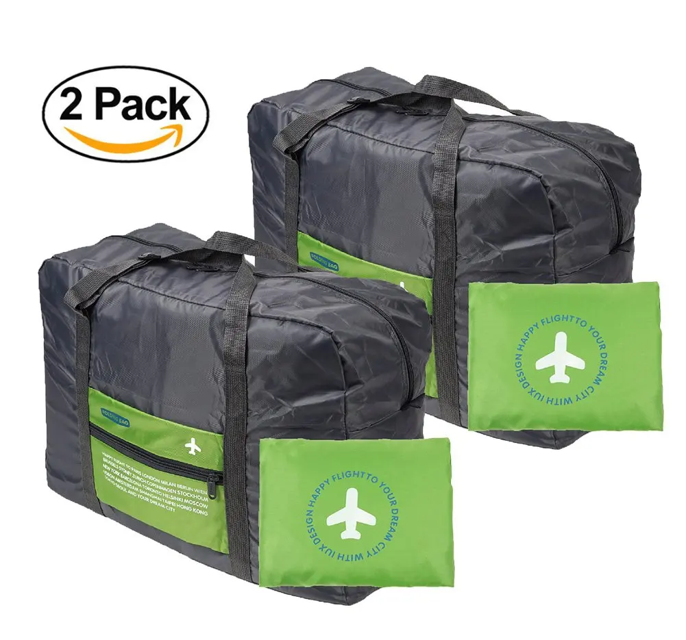 Vacation Gym Travel Duffel Bag Deer In Woods Waterproof Lightweight Luggage bag for Sports