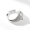 Silver Color Gold Filled Butterfly Ring for Girl