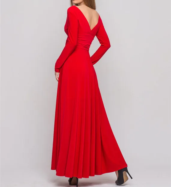 vestidos vermelhos compridos
