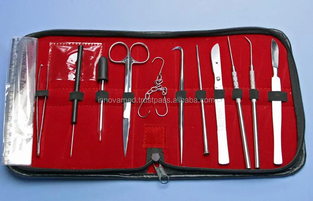 20 Pcs Advanced Anatomy & Biology Lab Dissection Kit Pure Stainless