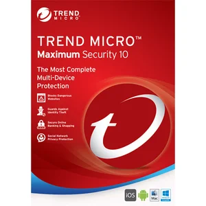 Trend Micro Maximum Security 2019 – 3 Year 3 Device License