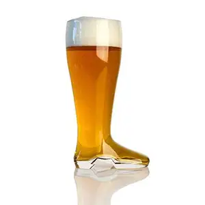 Image of Holds Over 5 Beers Das Boot 2 Liter Large Beer Boot Oktoberfest Drinking Mug