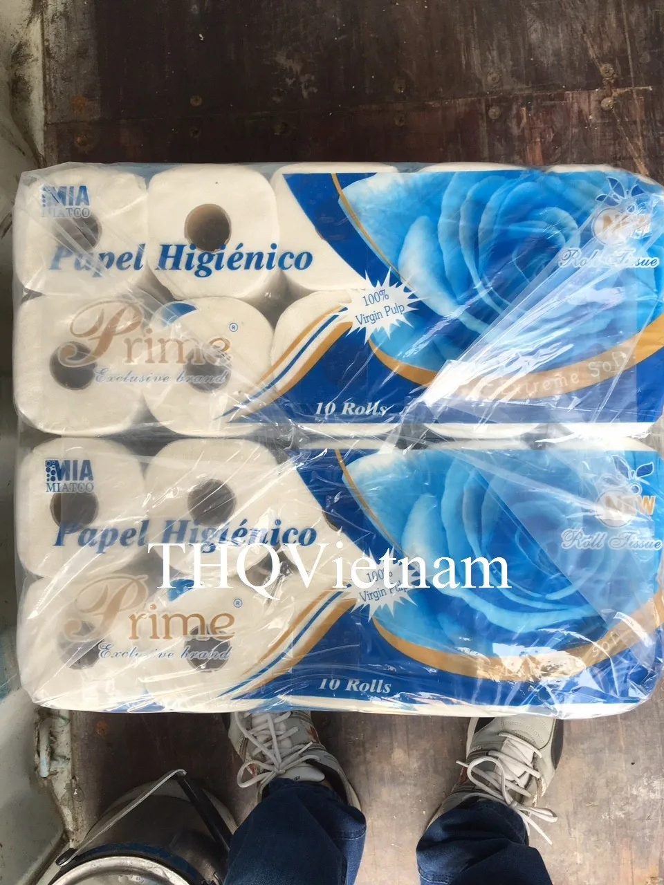 [thq Vietnam] Prime Blue Toilet Paper 2 Ply 10*10 Buy Cheap Toilet