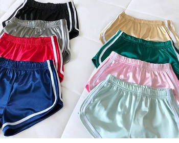 satin silk shorts