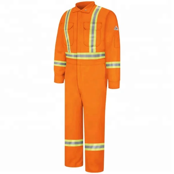
Reflective Tape Workwear in Orange Color 