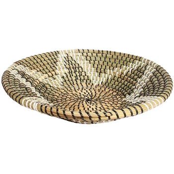 Seagrass Plate With Plastic String / Wall Hanging Vintage Home ... Seagrass Plate With Plastic String / Wall Hanging Vintage Home ...