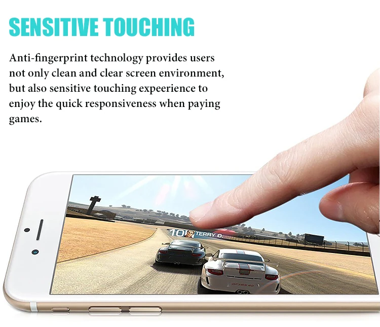3 Pack For iPhone 6 Plus/7 plus/8 plus Tempered Glass Protector, 2.5D Glass Protector Manufacture For iPhone 5.5
