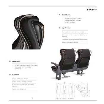 
Star Vip Luxury Seat For Buses 