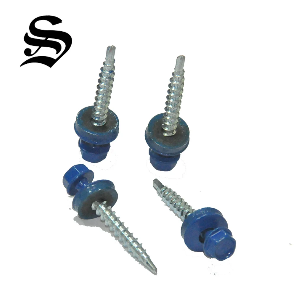 
Made in Taiwan sheet metal self drilling tek roof screw with epdm 