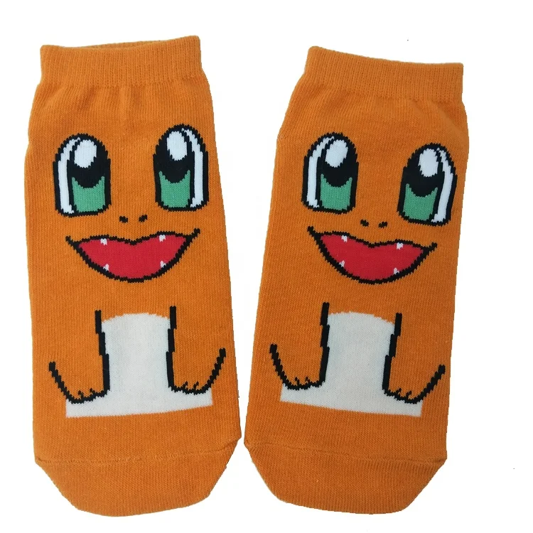

Pokemon firedragon school girls boat ankle cool socks, Pantone color