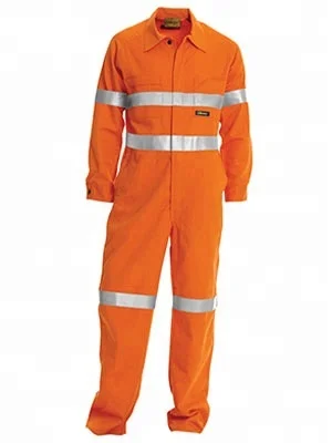 
Reflective Tape Workwear in Orange Color 