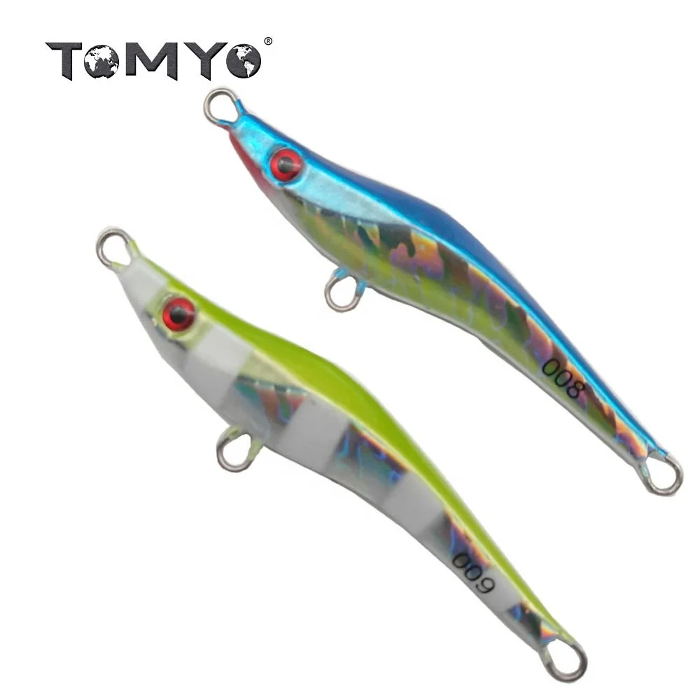 Tomyo 40g 60g Jig Head Lead Fishing Lure Blanks Molds Jigging Lures