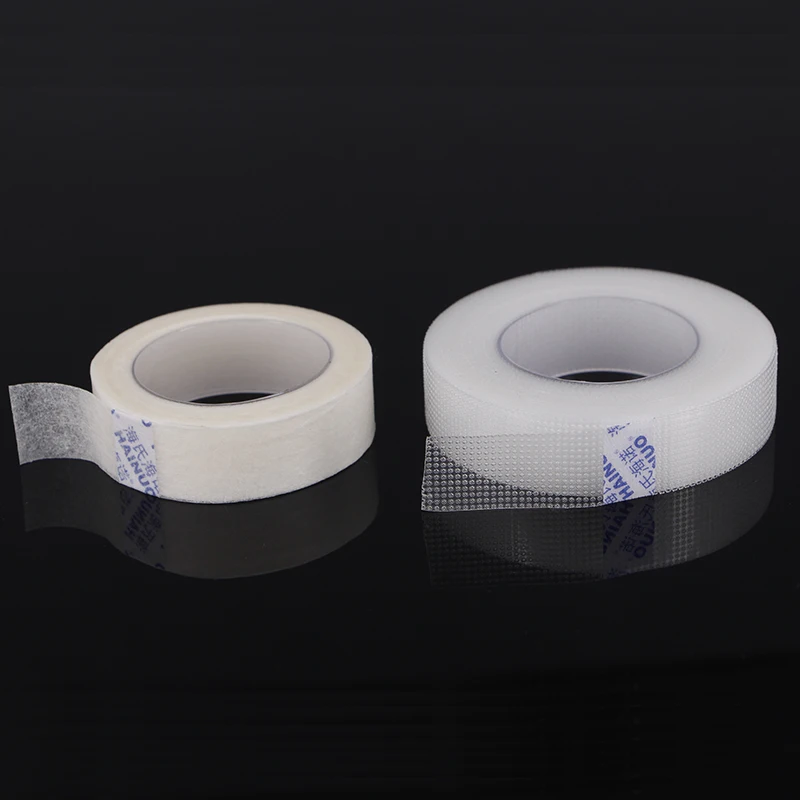 

Micropore Surgical PE/Non-woven Tape Eyelash Extension Tape Lash Tape, Transparent and white