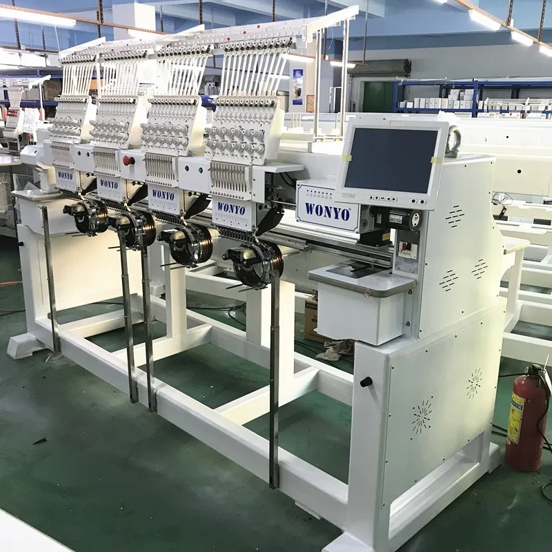 4 Head Embroidery Machine Price Wonyo 4 Heads 12 Needle Embroidery ...