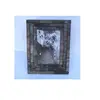 three step rough horn Mosaic Photo frame with carving Available in all Photo Sizes