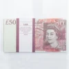 Prop money 50 pounds GBP Double sided