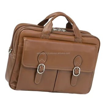 High Quality Laptop Bags For Men New Handbag Style Conference With Low Price Customized Tan Color Bag