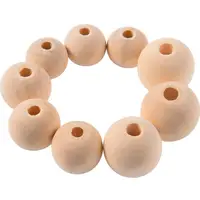 

100pcs 6 8 10 12 14mm Natural Wood Beads Round Ball Wooden Loose Beads Unfinished Wood Spacer Beads for DIY Jewelry Making