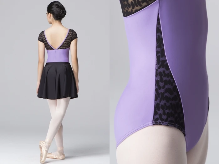 5 cap sleeve leotard