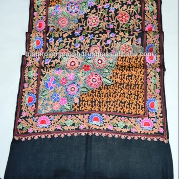 Buy Embroidery Indian Wool Shawls 