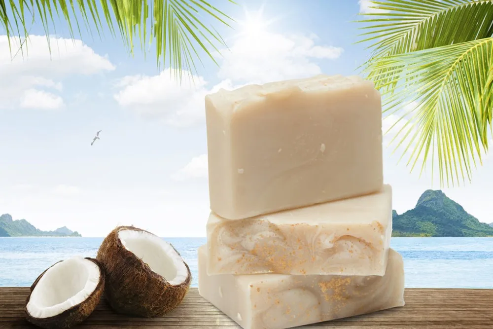 Soothing Soap Natural Coconut Soap Bar High Quality Product From