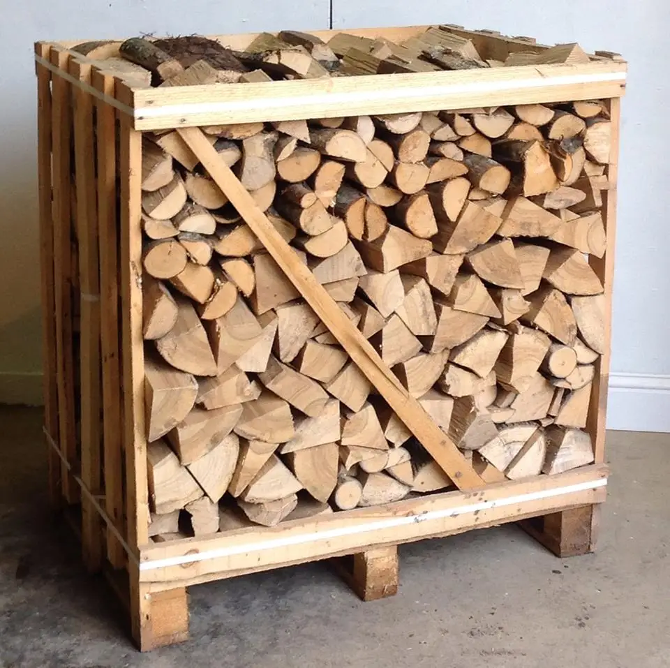 Куб дров как выглядит колотых