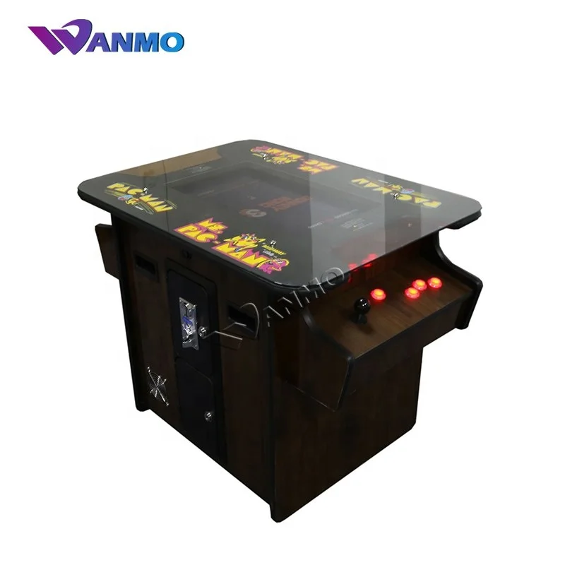 2019 Newest Coin Operated Sit Down Cocktail Table Arcade Game