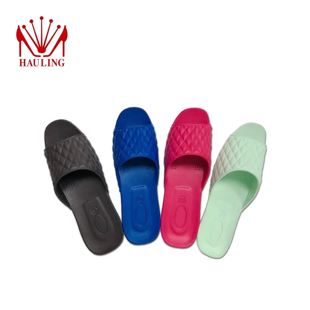 
No Matter Left and Right feet Indoor EVA Comfortable Light EVA Slipper Living Room Bathroom Sandals EVA Foam Shoe Sole Slipper 