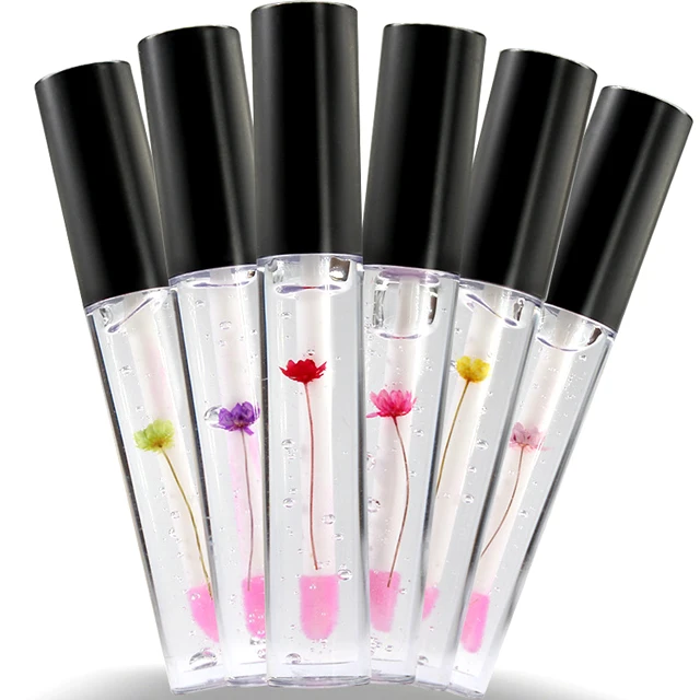 

new style customize private logo shiny lipgloss lip plumped, 6 colors
