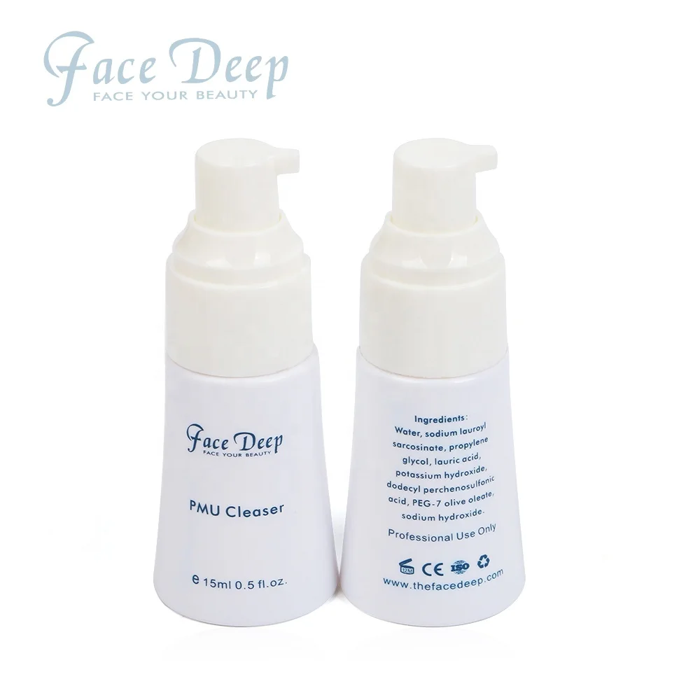 

Hot Sale Face Deep PMU Microblading Cleanser Gel For Clean The Skin Before And After Operation