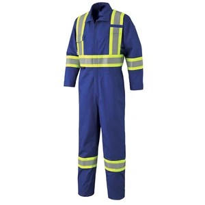 Coverall Uniforms Work Wear Hi Vis Flame Retardant With Reflective Construction Coverall Coverall Uniforms Work Wear Hi Vis Flame Retardant With Reflective Construction Coverall