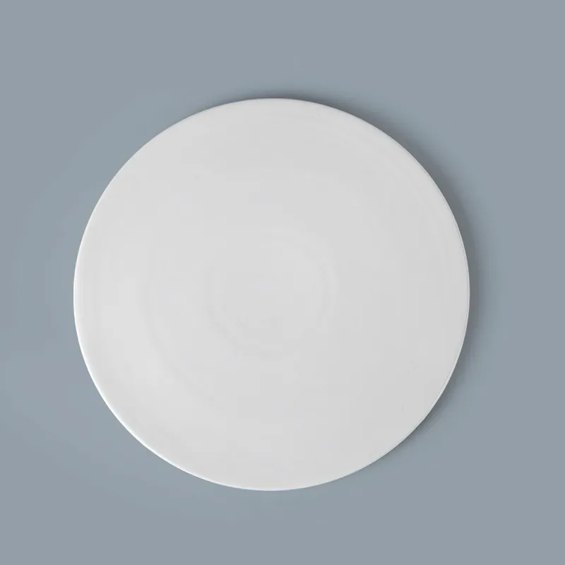 product-Crockery Porcelain White Round Plain Edge Dinner Plate, Two Eight Ceramics Crockery Tablewar