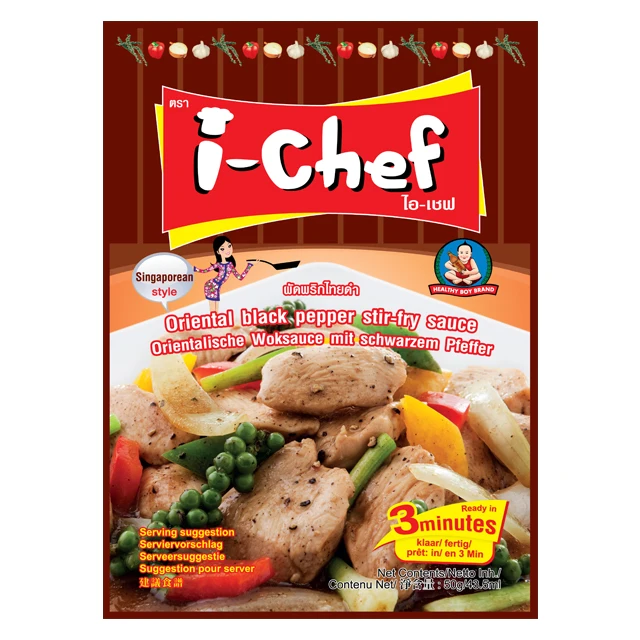 
HEALTHY BOY ORIENTAL BLACK PEPPER STIR-FRY SAUCE 