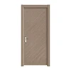 Cheap simple design African solid teak wood doors