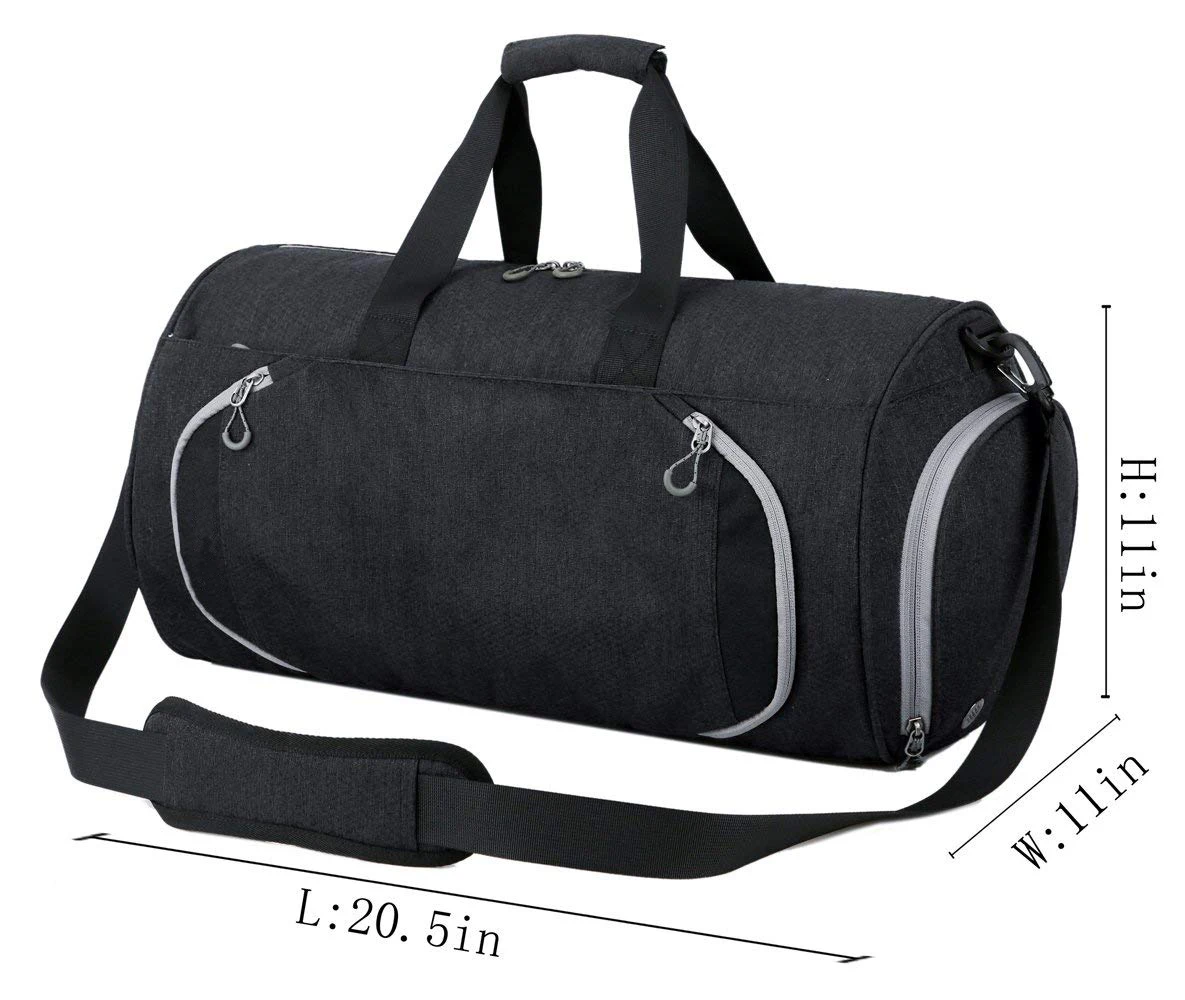 Waterproof Gym Sports Duffel Bag For Men & Women With Seperate Shoes