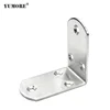 Hardware manufacturer steel nickle aluminum die cast wrought iron 90 degree corner bracket for bed frame
