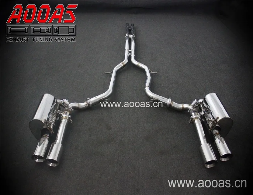 Adjustable Loud Quiet Performance Panamera Exhaust Catback Valve Set