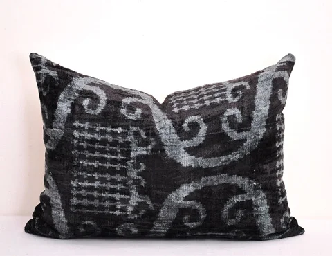 Black Velvet Cushion Cover Buy Oriental Pillow Covers Product On