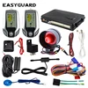 2 Way pke Car Alarm System LCD Pager Display auto lock unlock security vibration alarm shock sensor security universal