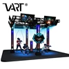 Thrilling VR Attraction Four Players Teamwork War Battle Fighting VR Arenas for Theme Park