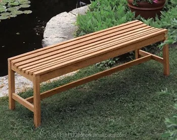 Teak Bench Outdoor Backless Uruguay 150 Cm Indonesian Teak Bench