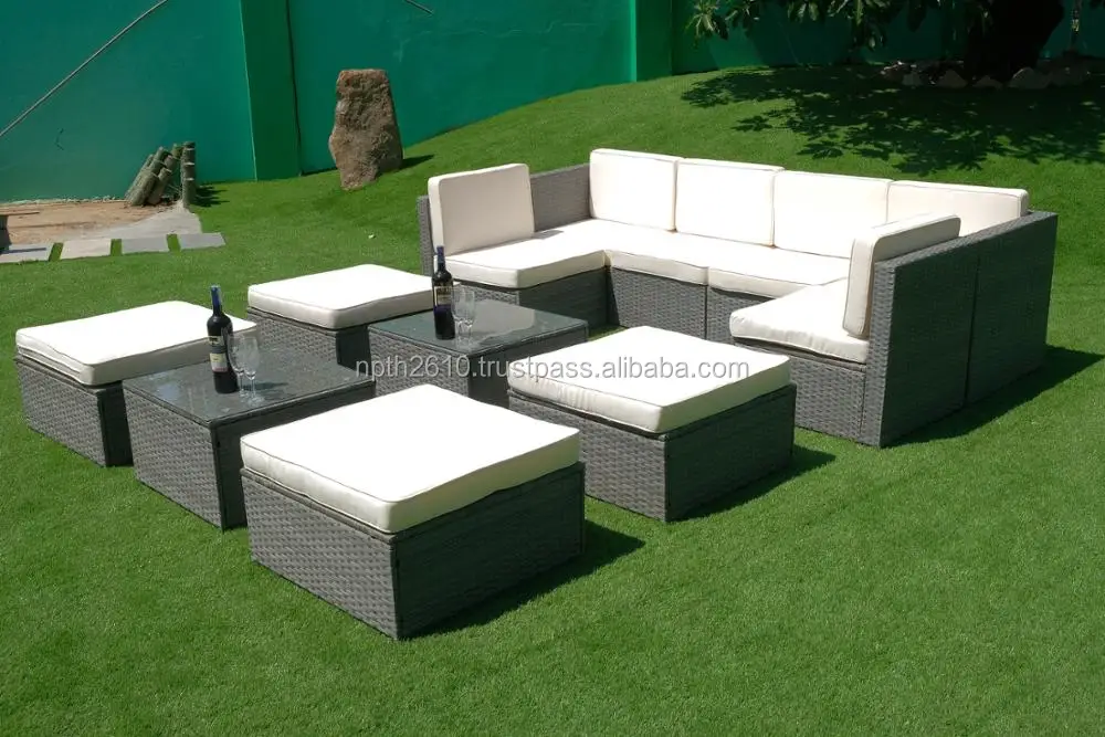 
Vietnam garden furniture, Outdoor poly rattan furniture 