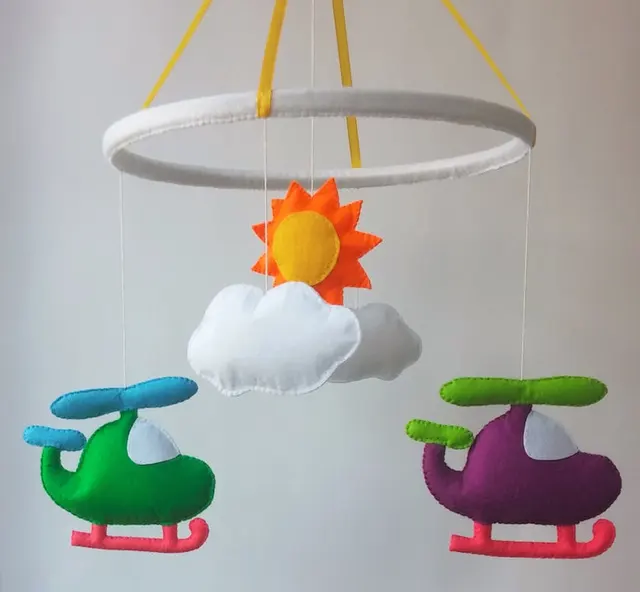 Nursery Mobile Baby Crib Mobile Baby Mobile Crib Mobile Dinosaur