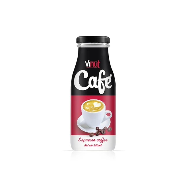 
OEM Premium Coffee drink 250ml can Cappuccino coffee drinks by Vinut brand 