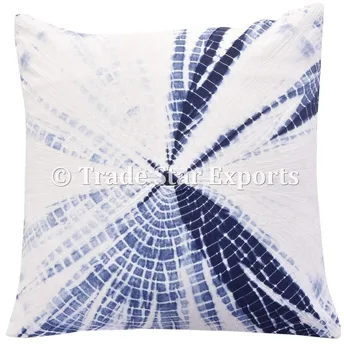 100 Cotton Fabric Shibori Tie Dye Square Pillow Case Covers Home