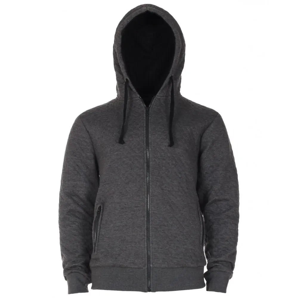 dark grey zip up hoodie mens