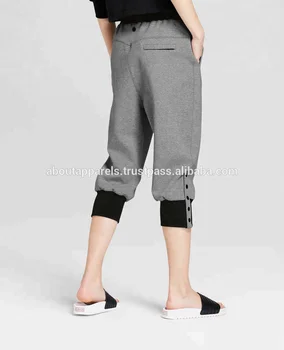 snap sweatpants