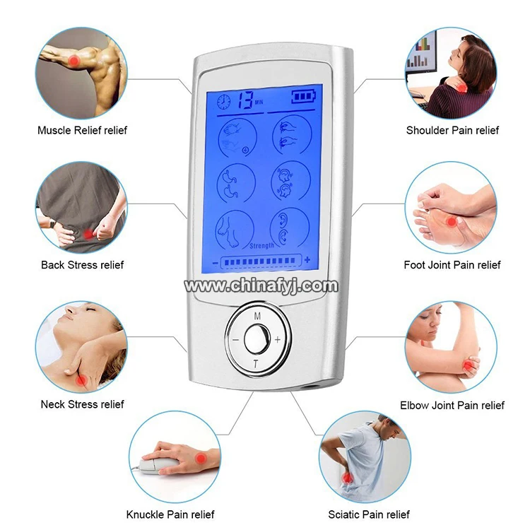 16 Modes And 8 Pads Tens Unit For Sexual Stimulation Tense Machine