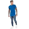 2019 2018 latest fashion side stripe t shirt hip hop shirts custom made jersey tees 100 percent cotton fabric